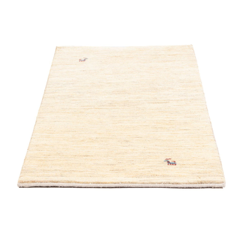 Tapis Gabbeh - Persan - 139 x 71 cm - beige clair