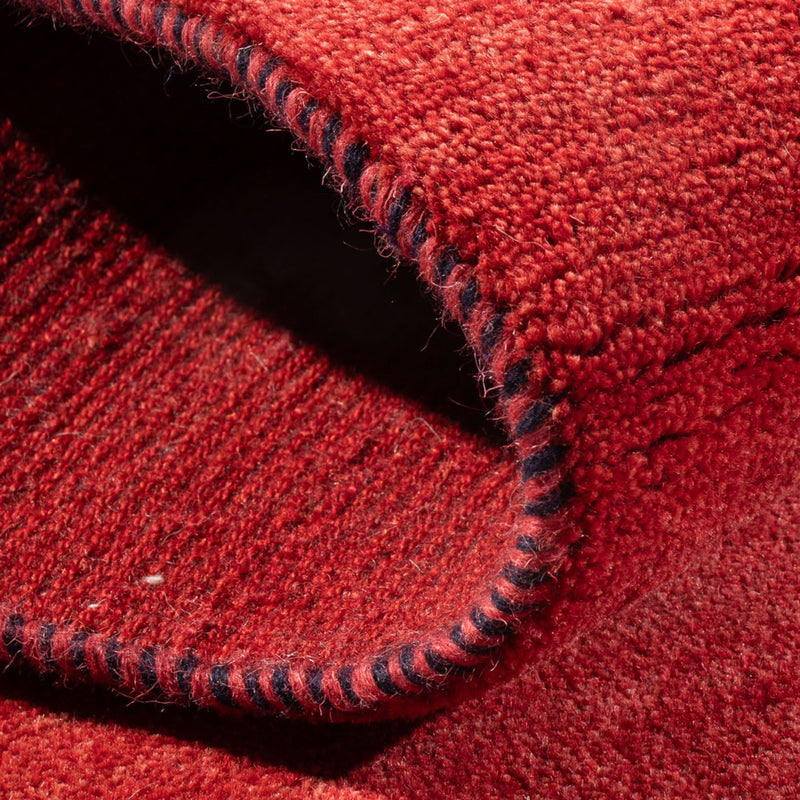 Tapis Gabbeh - Persan - 139 x 73 cm - rouge