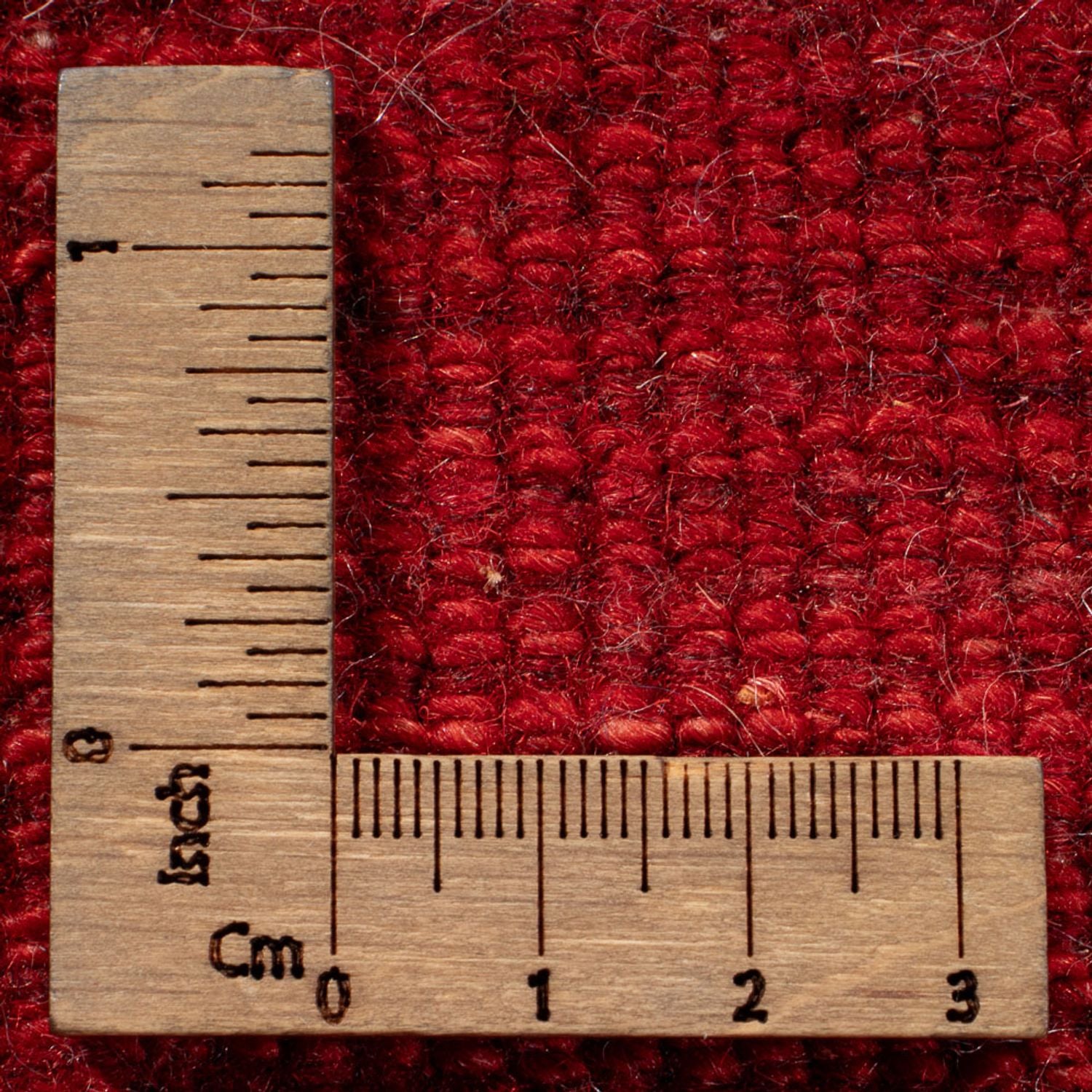 Tapis Gabbeh - Persan - 139 x 73 cm - rouge