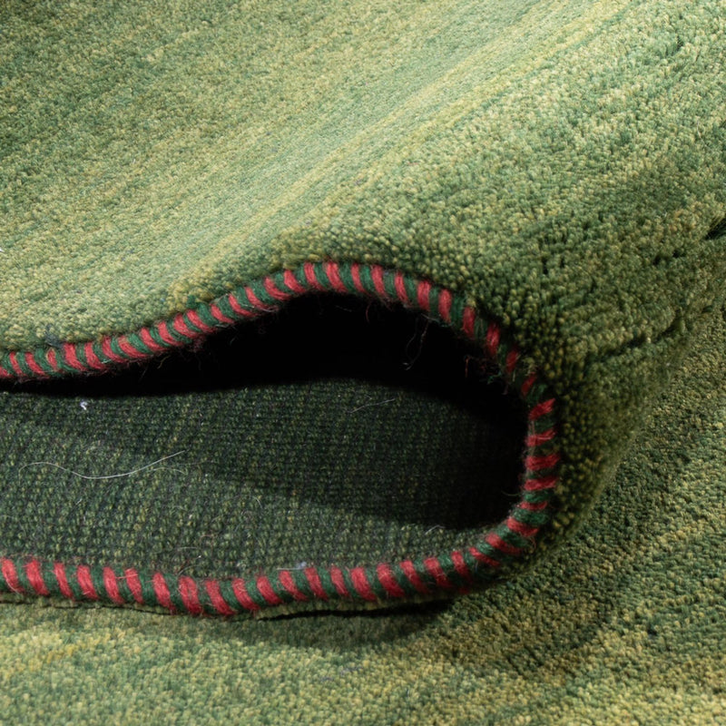 Tapis Gabbeh - Persan - 293 x 207 cm - vert menthe