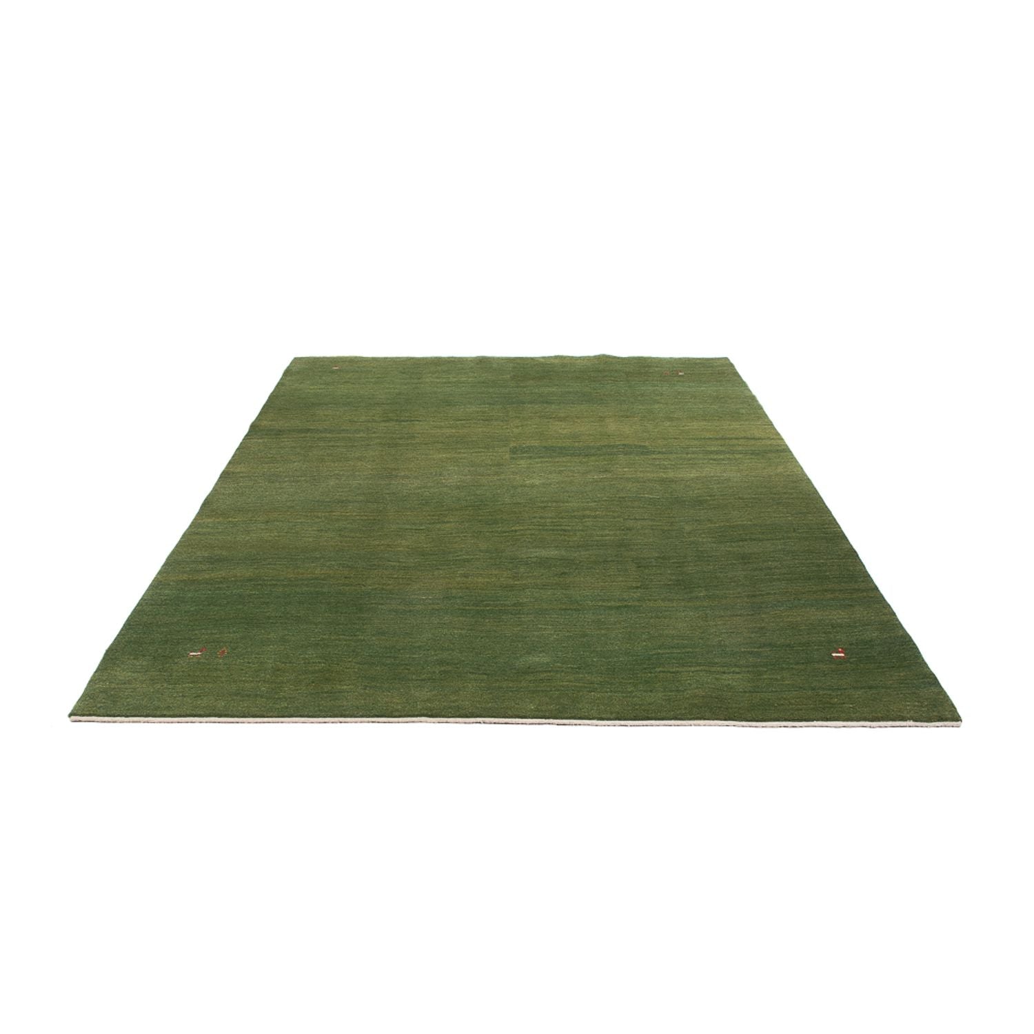 Tapis Gabbeh - Persan - 293 x 207 cm - vert menthe