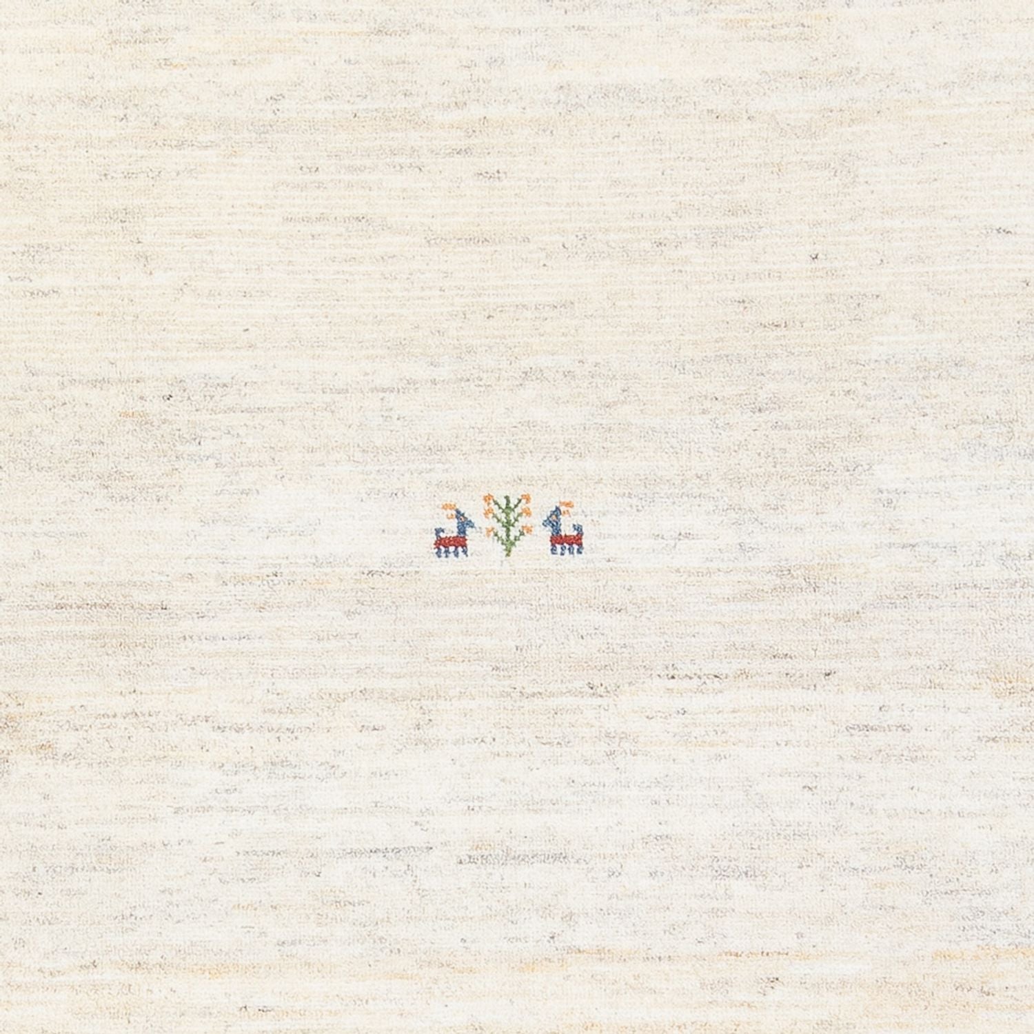 Tapis Gabbeh - Persan - 237 x 197 cm - blanc