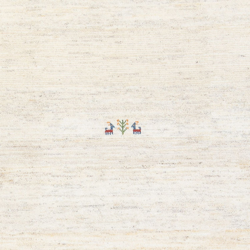 Tapis Gabbeh - Persan - 237 x 197 cm - blanc