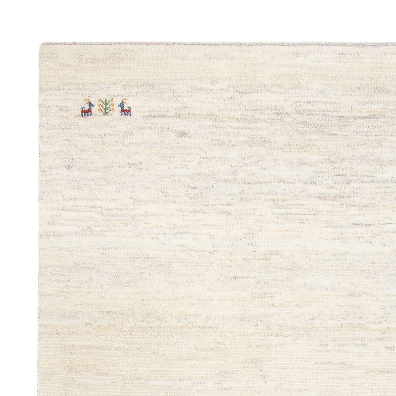 Tapis Gabbeh - Persan - 237 x 197 cm - blanc