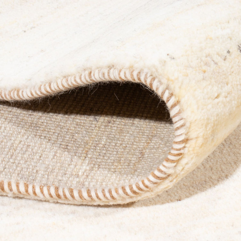 Tapis Gabbeh - Persan - 237 x 197 cm - blanc