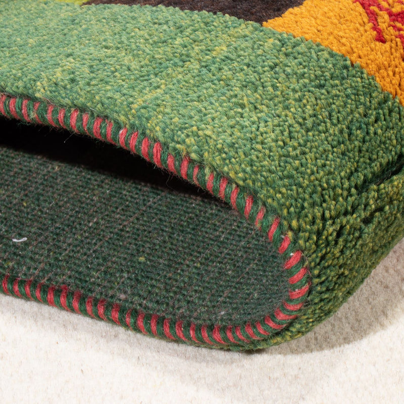 Tapis Gabbeh - Persan - 180 x 116 cm - multicolore