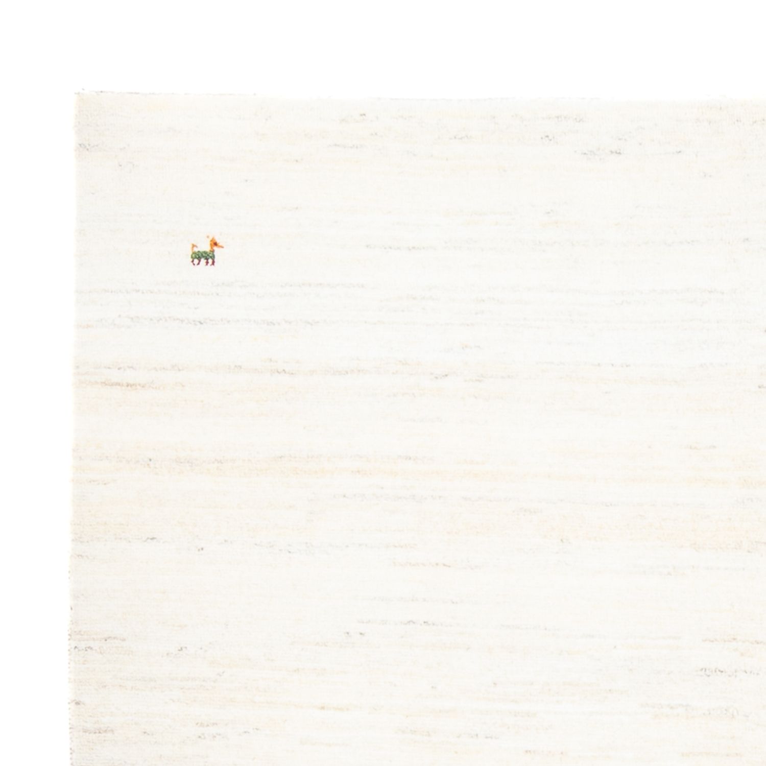 Tapis Gabbeh - Persan - 193 x 153 cm - blanc