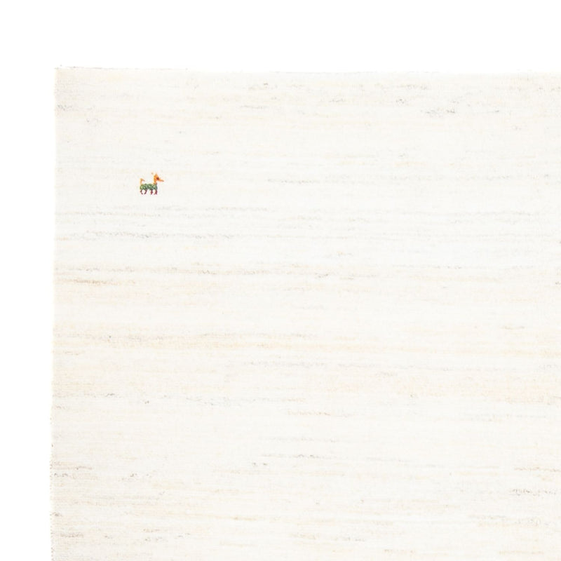 Tapis Gabbeh - Persan - 193 x 153 cm - blanc