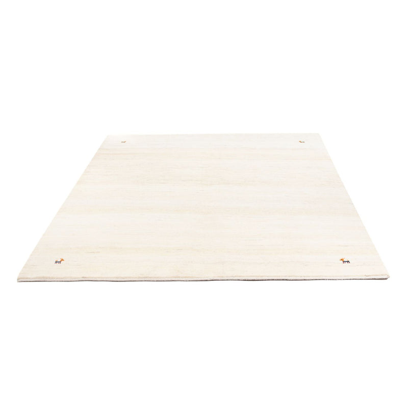Tapis Gabbeh - Persan - 193 x 153 cm - blanc