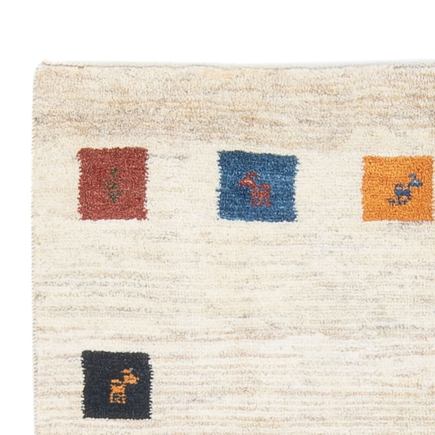 Tapis Gabbeh - Persan - 182 x 112 cm - multicolore