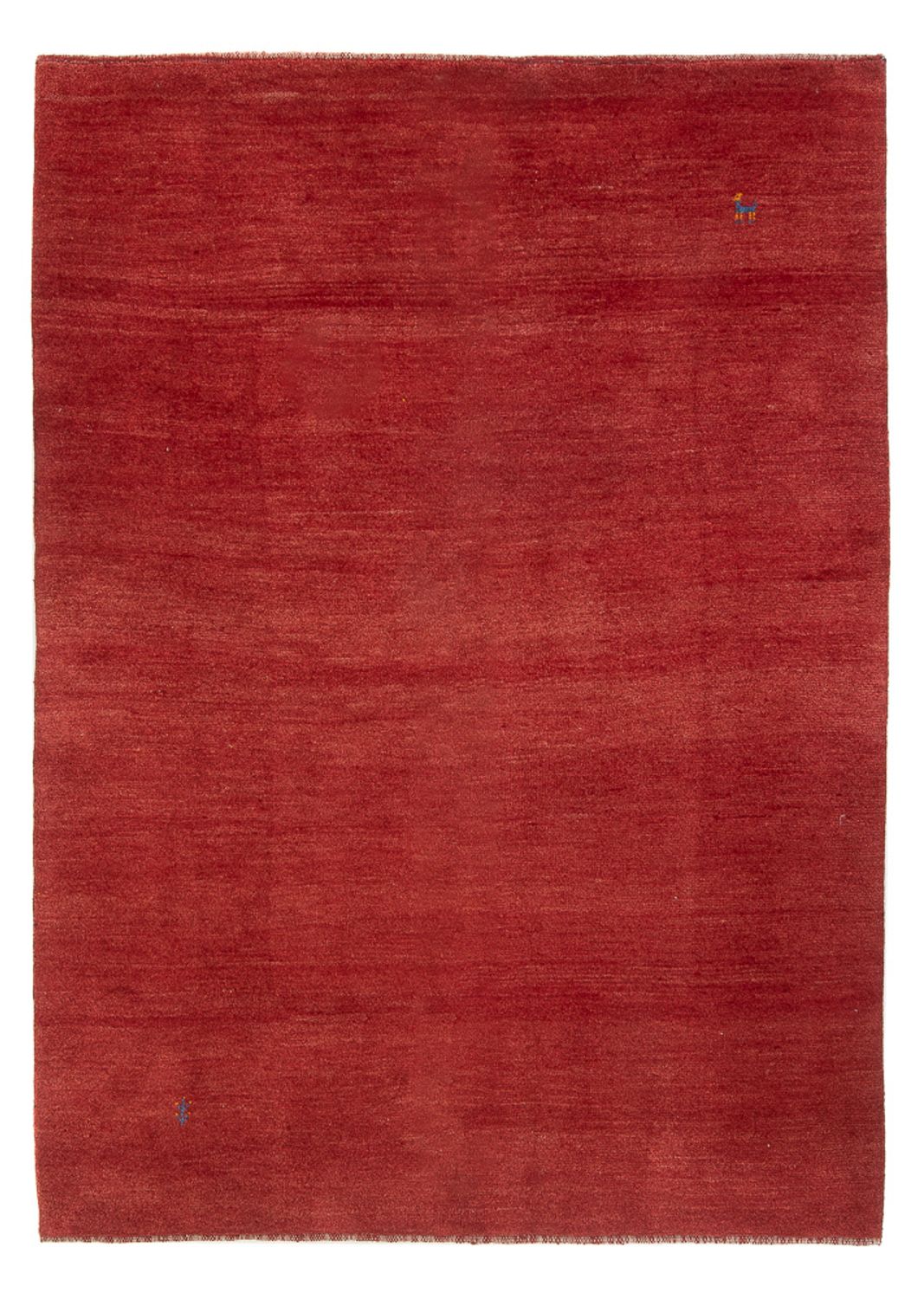 Tapis Gabbeh - Persan - 242 x 169 cm - rouge