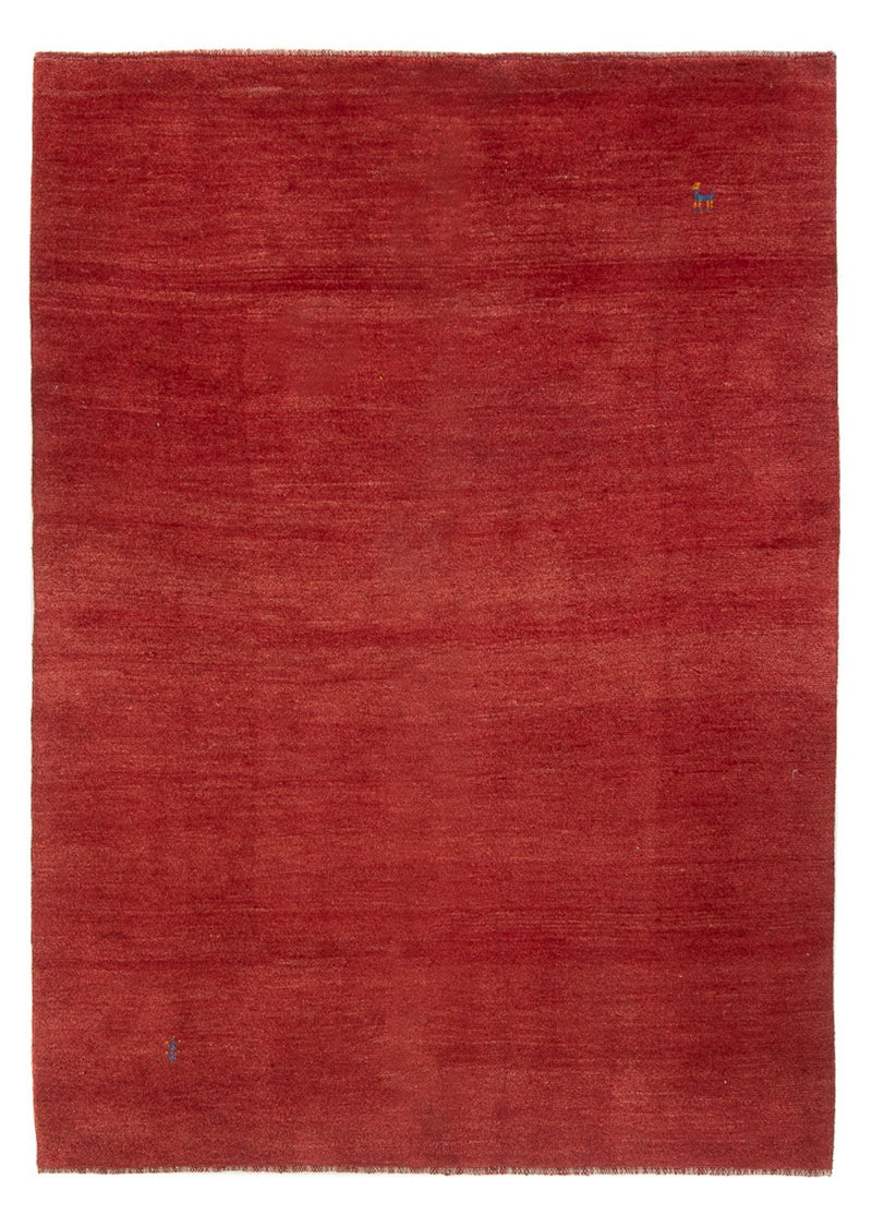 Tapis Gabbeh - Persan - 242 x 169 cm - rouge