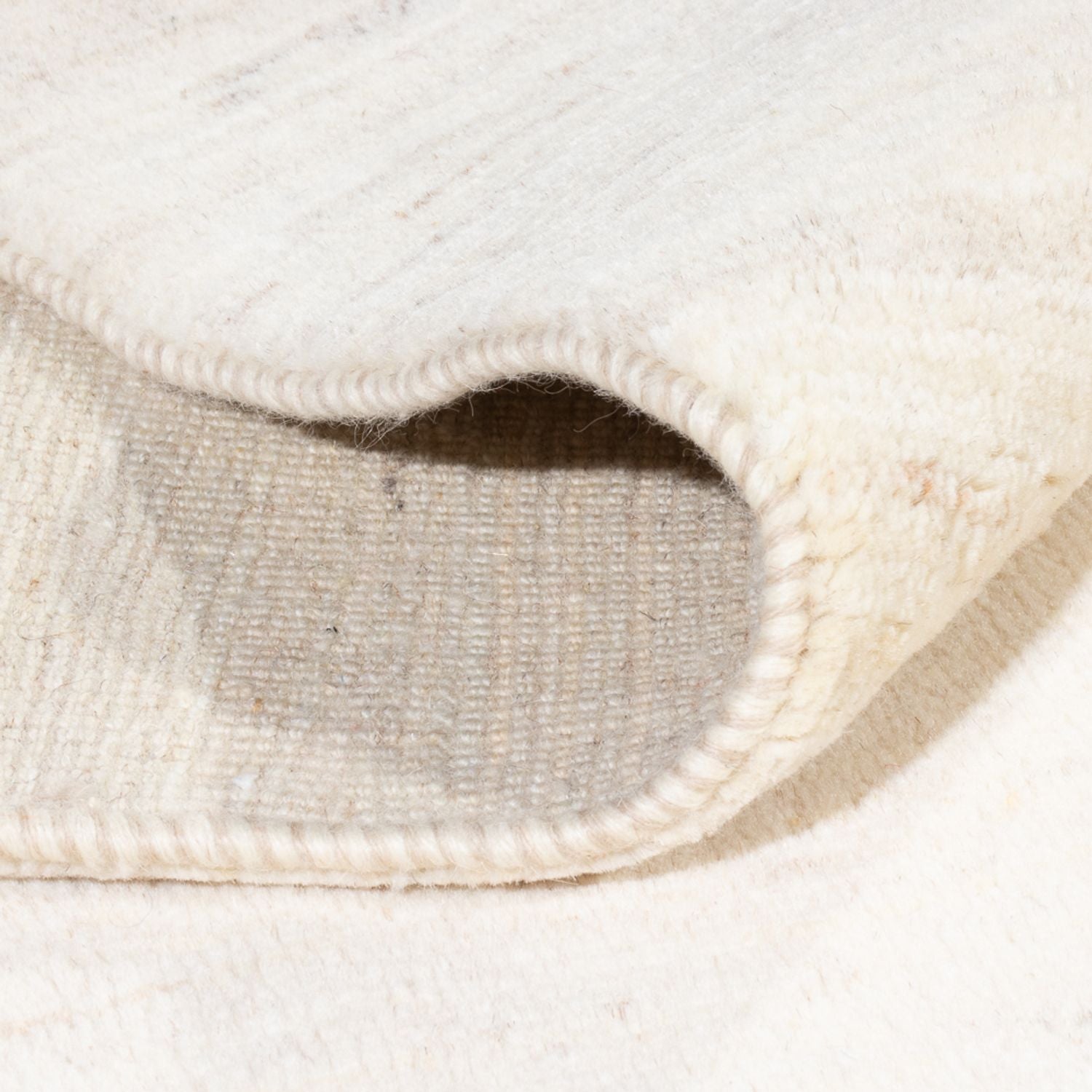 Tapis Gabbeh - Persan - 232 x 174 cm - blanc