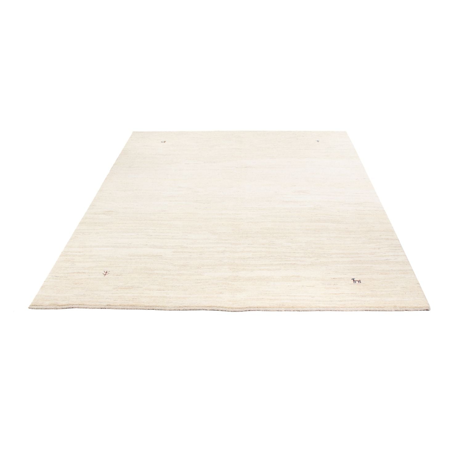 Tapis Gabbeh - Persan - 232 x 174 cm - blanc