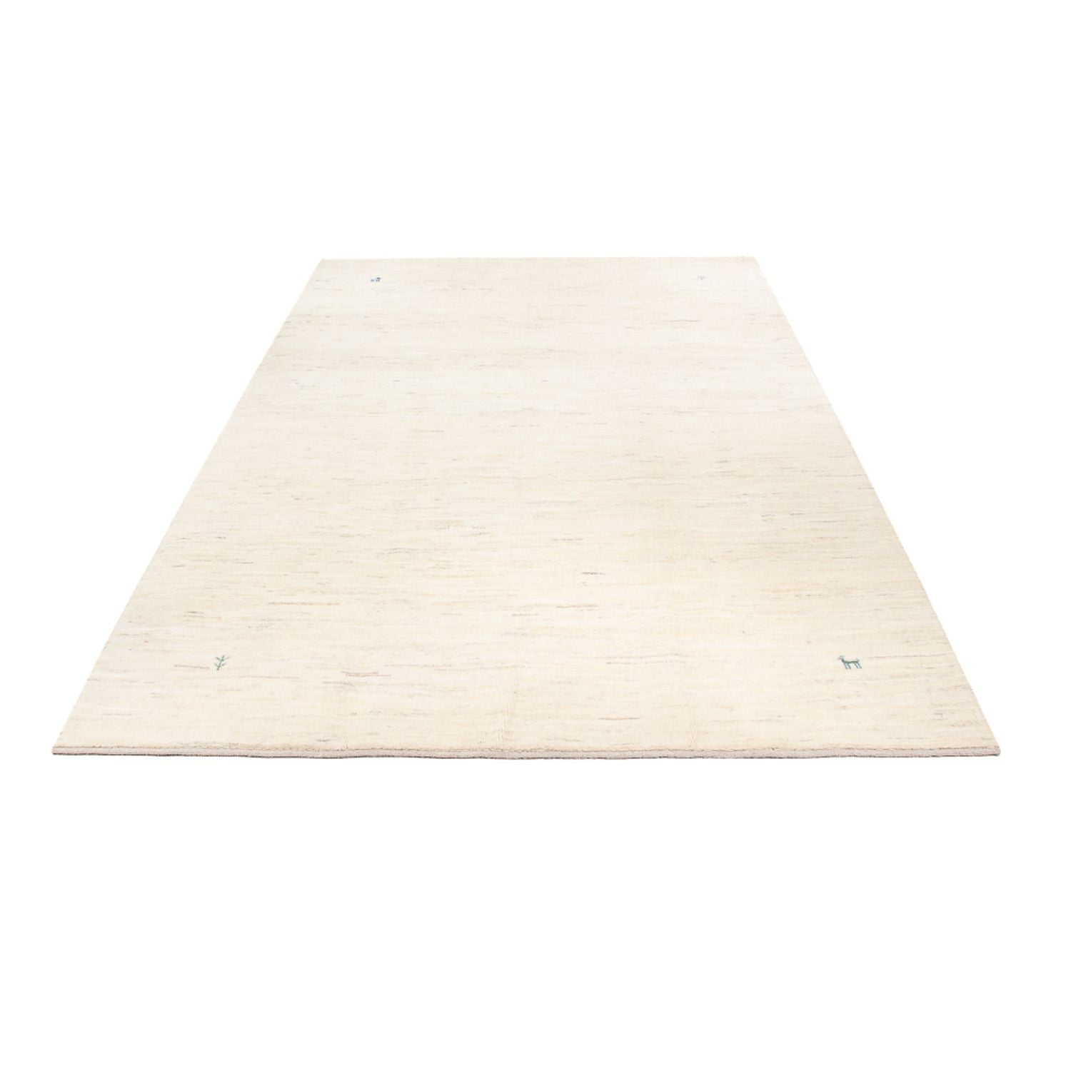 Tapis Gabbeh - Persan - 297 x 191 cm - blanc