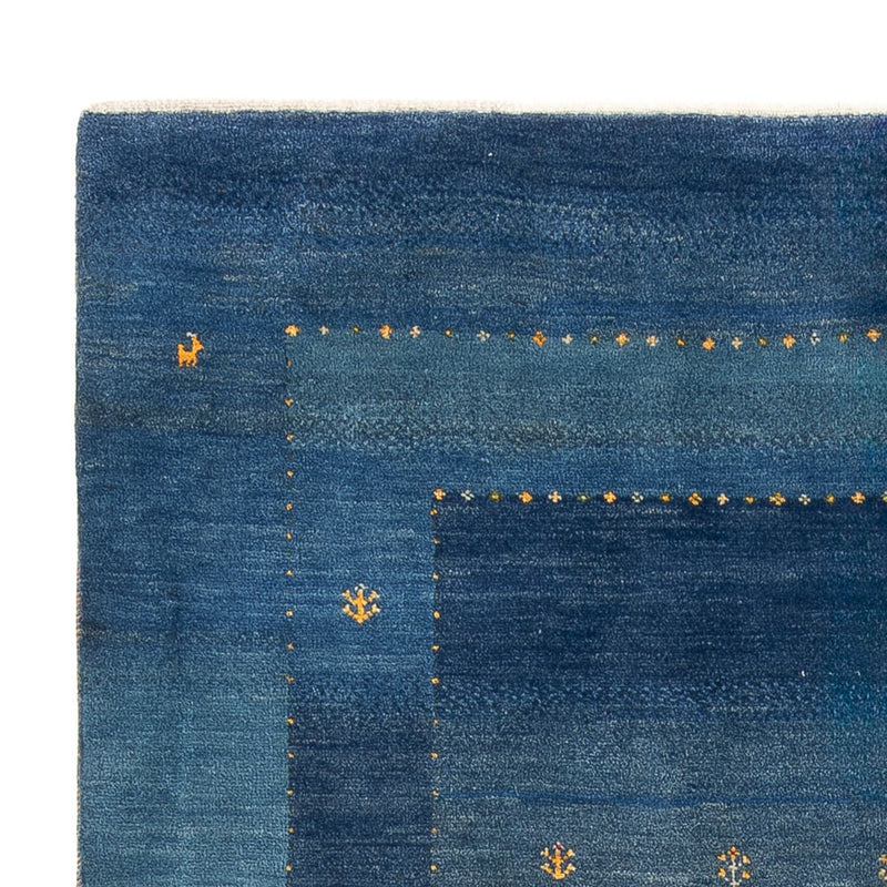 Tapis Gabbeh - Persan - 264 x 175 cm - bleu de mer