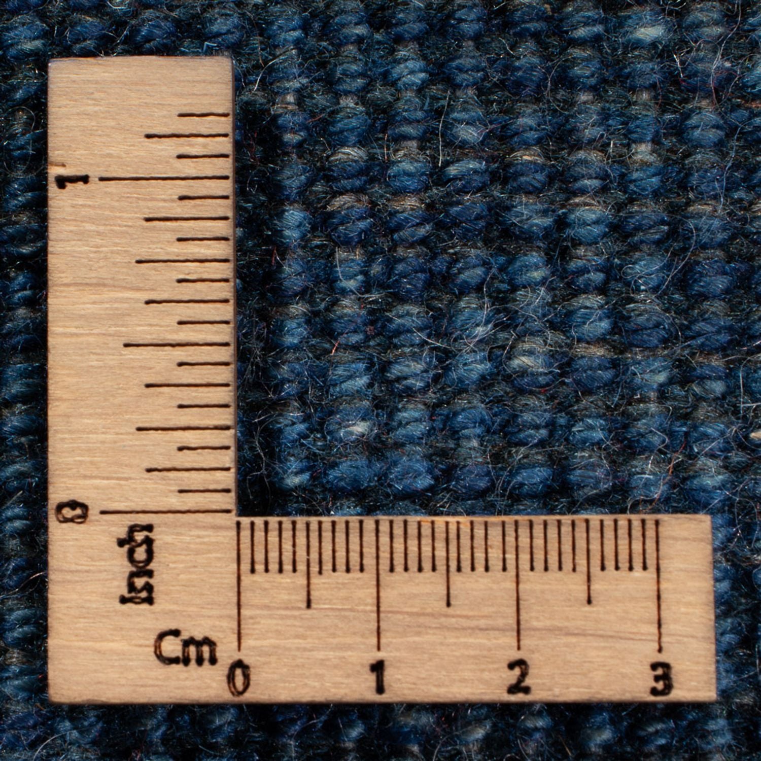 Tapis Gabbeh - Persan - 264 x 175 cm - bleu de mer