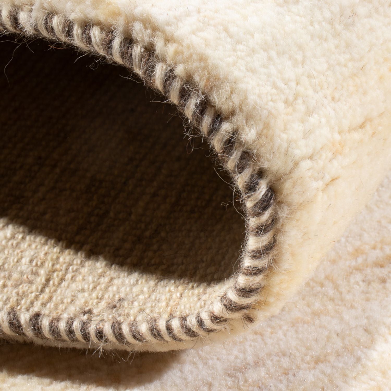 Tapis Gabbeh - Persan - 146 x 72 cm - beige