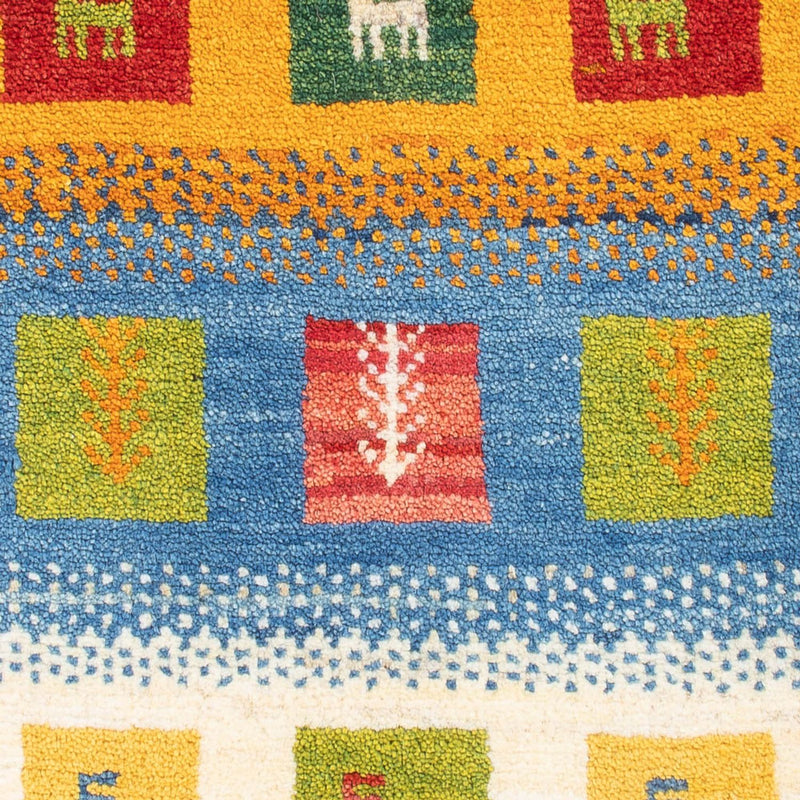Tapis Gabbeh - Persan - 87 x 61 cm - multicolore