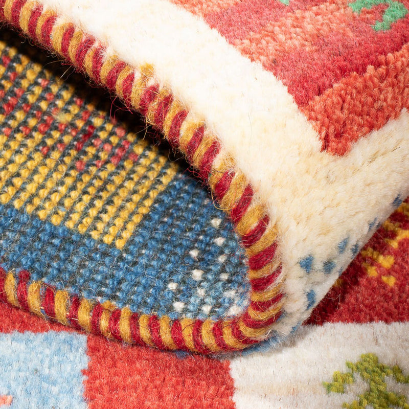 Tapis Gabbeh - Persan - 87 x 61 cm - multicolore