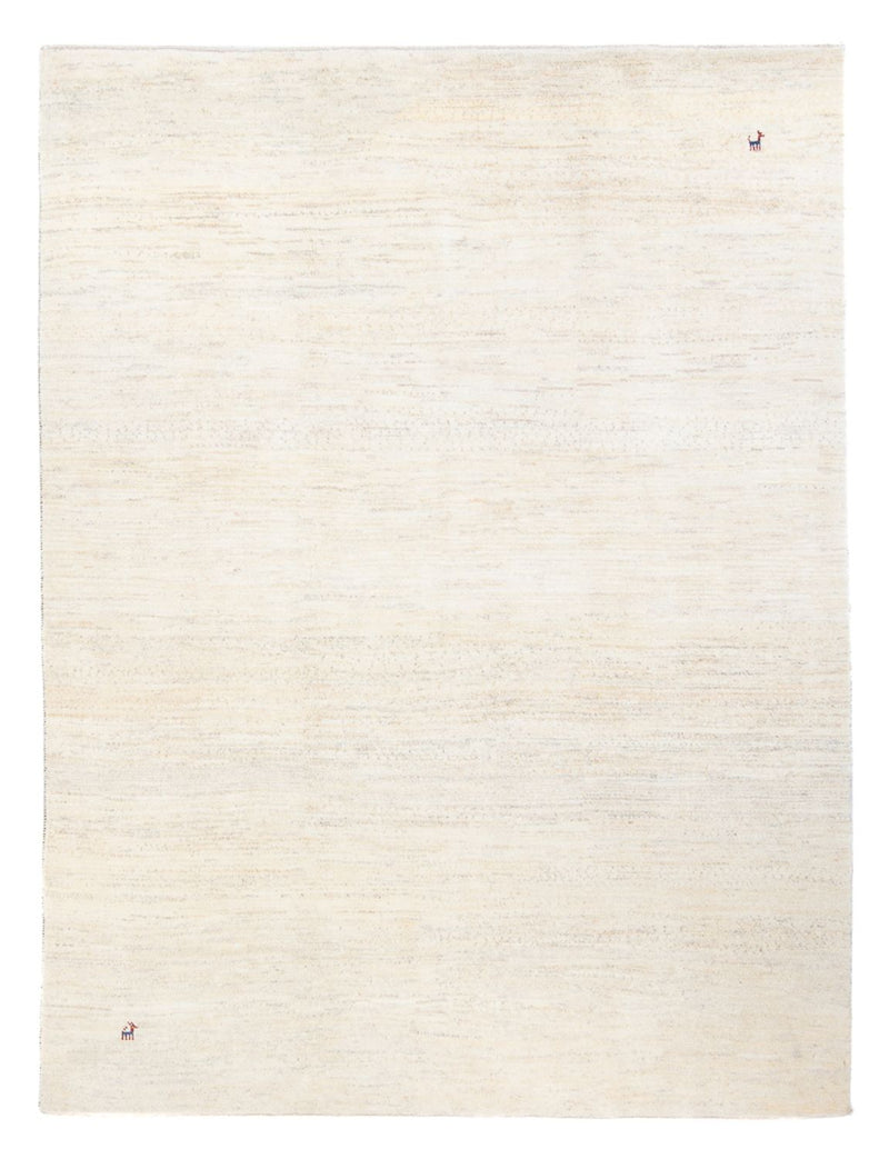 Tapis Gabbeh - Persan - 244 x 181 cm - blanc