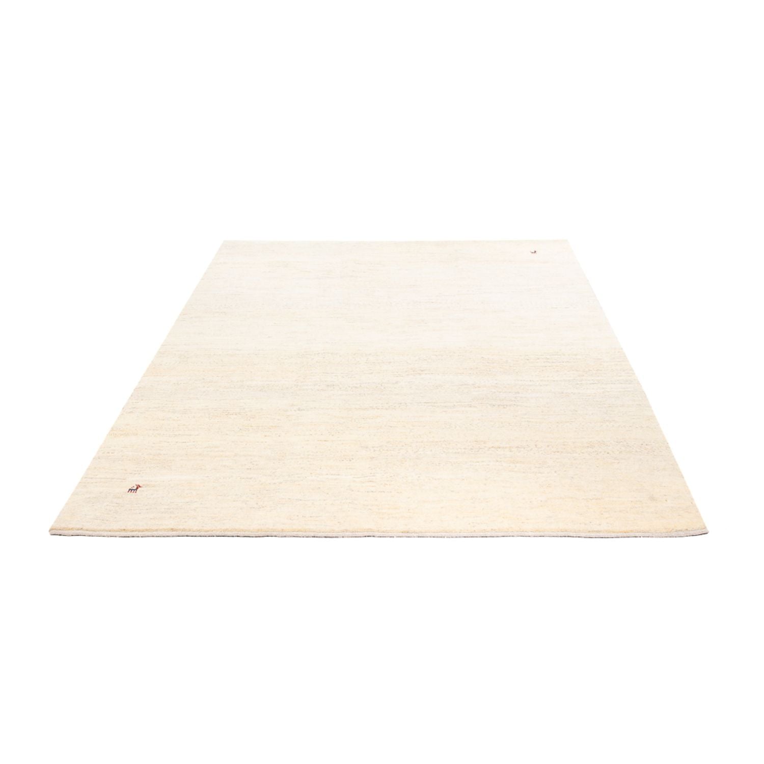 Tapis Gabbeh - Persan - 244 x 181 cm - blanc