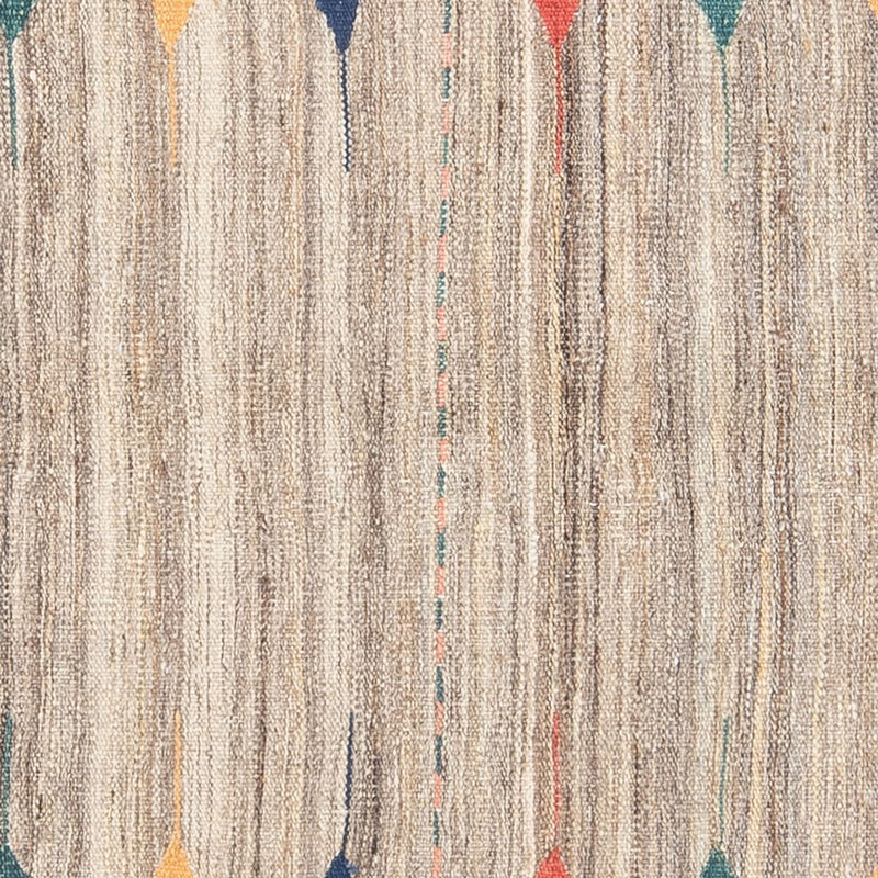 Tapis Kelim - Oriental carré  - 128 x 125 cm - vert menthe