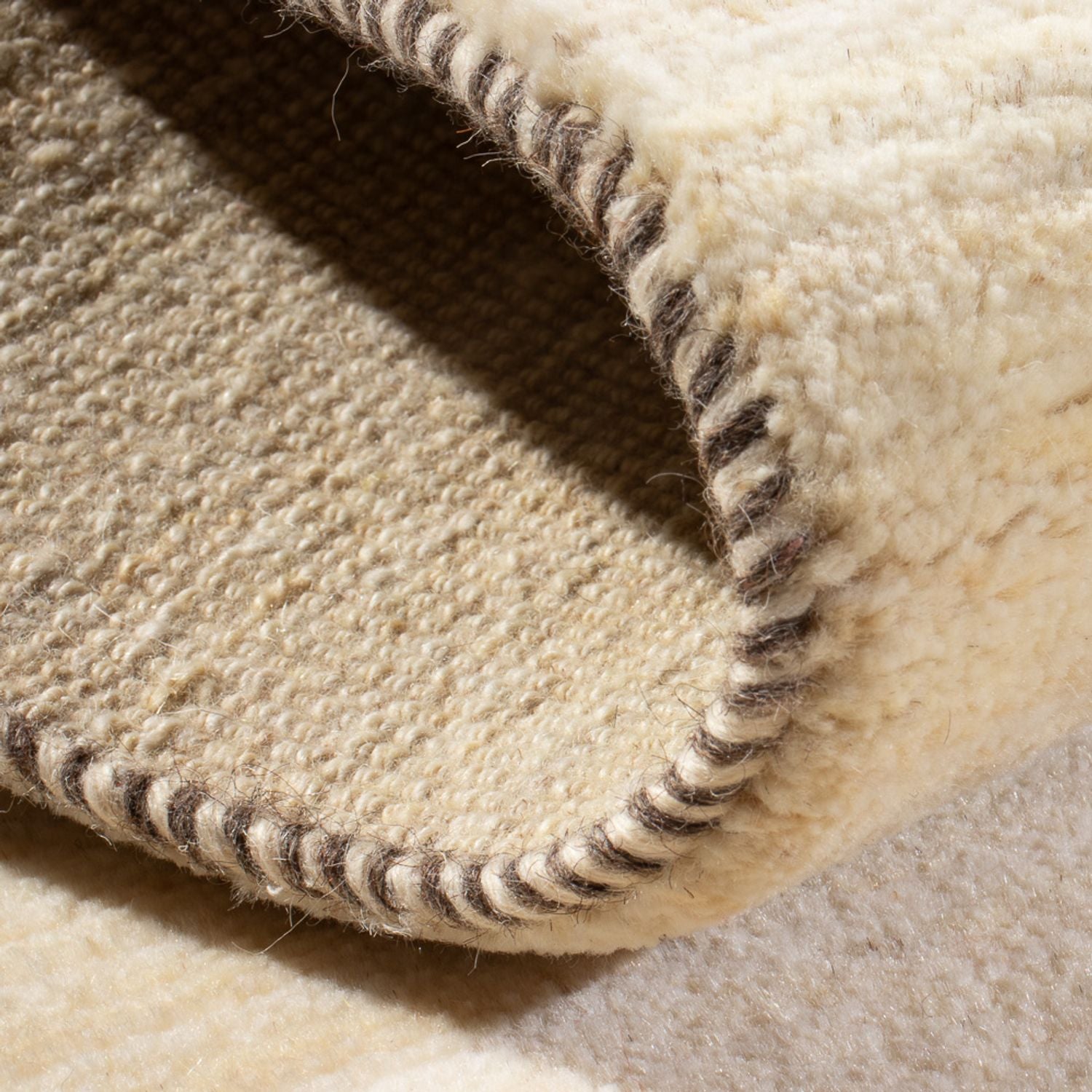 Tapis Gabbeh - Persan - 148 x 73 cm - beige