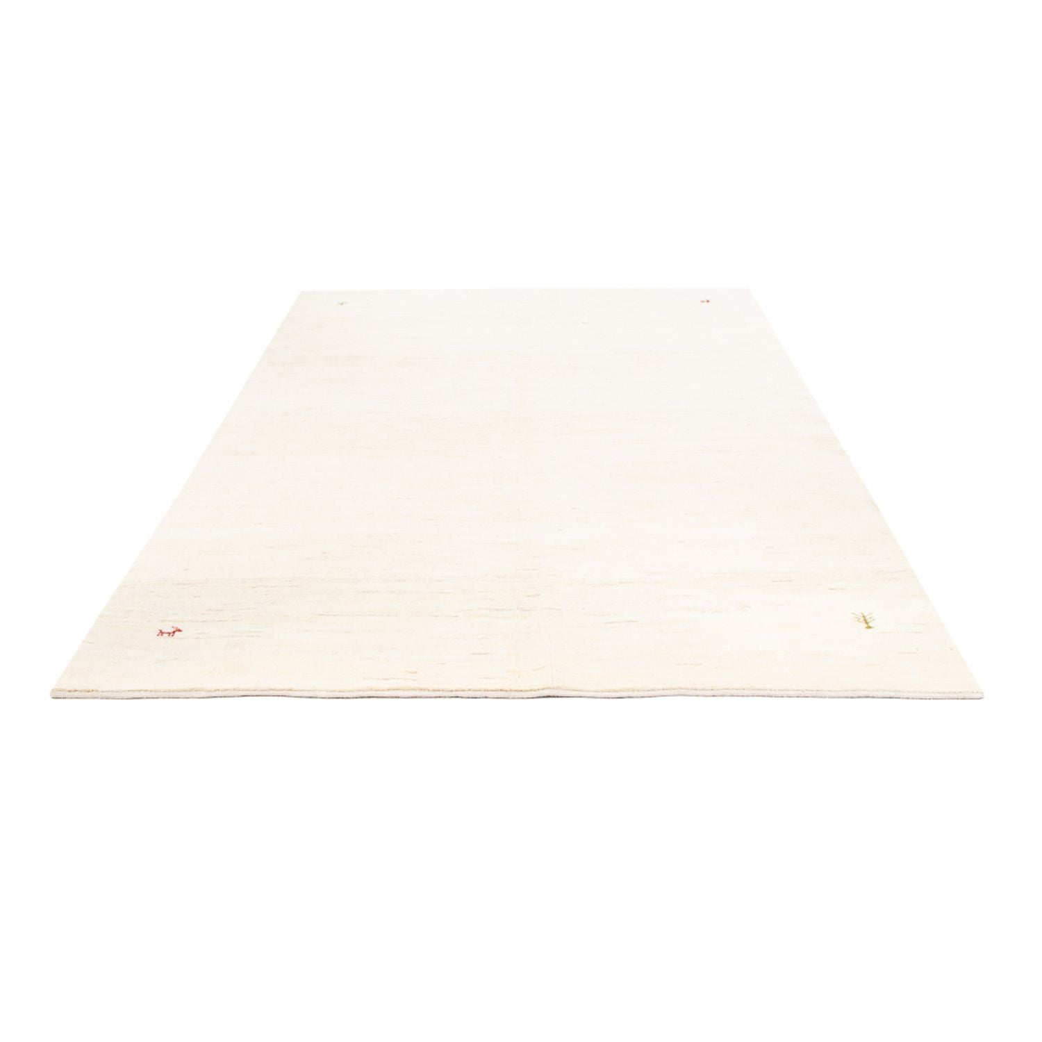 Tapis Gabbeh - Persan - 253 x 171 cm - blanc