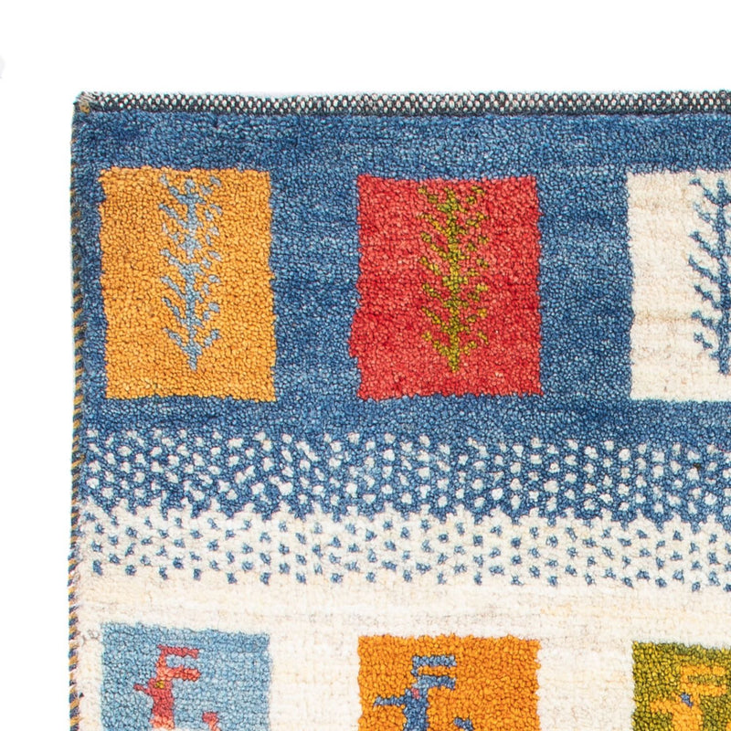 Tapis Gabbeh - Persan - 90 x 60 cm - multicolore