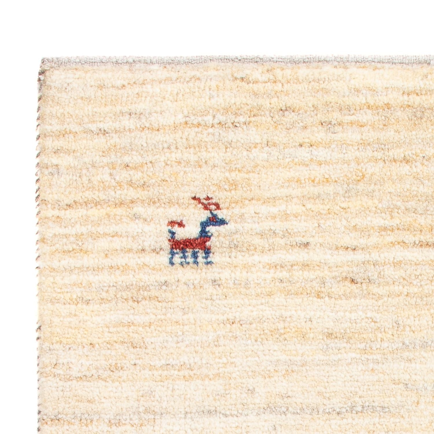 Tapis Gabbeh - Persan - 86 x 60 cm - beige