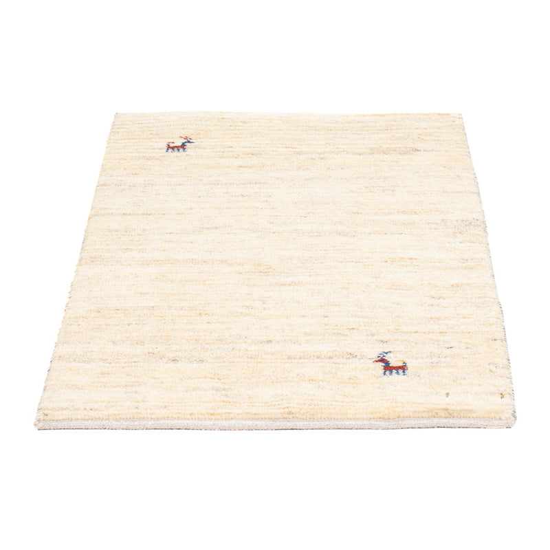 Tapis Gabbeh - Persan - 86 x 60 cm - beige