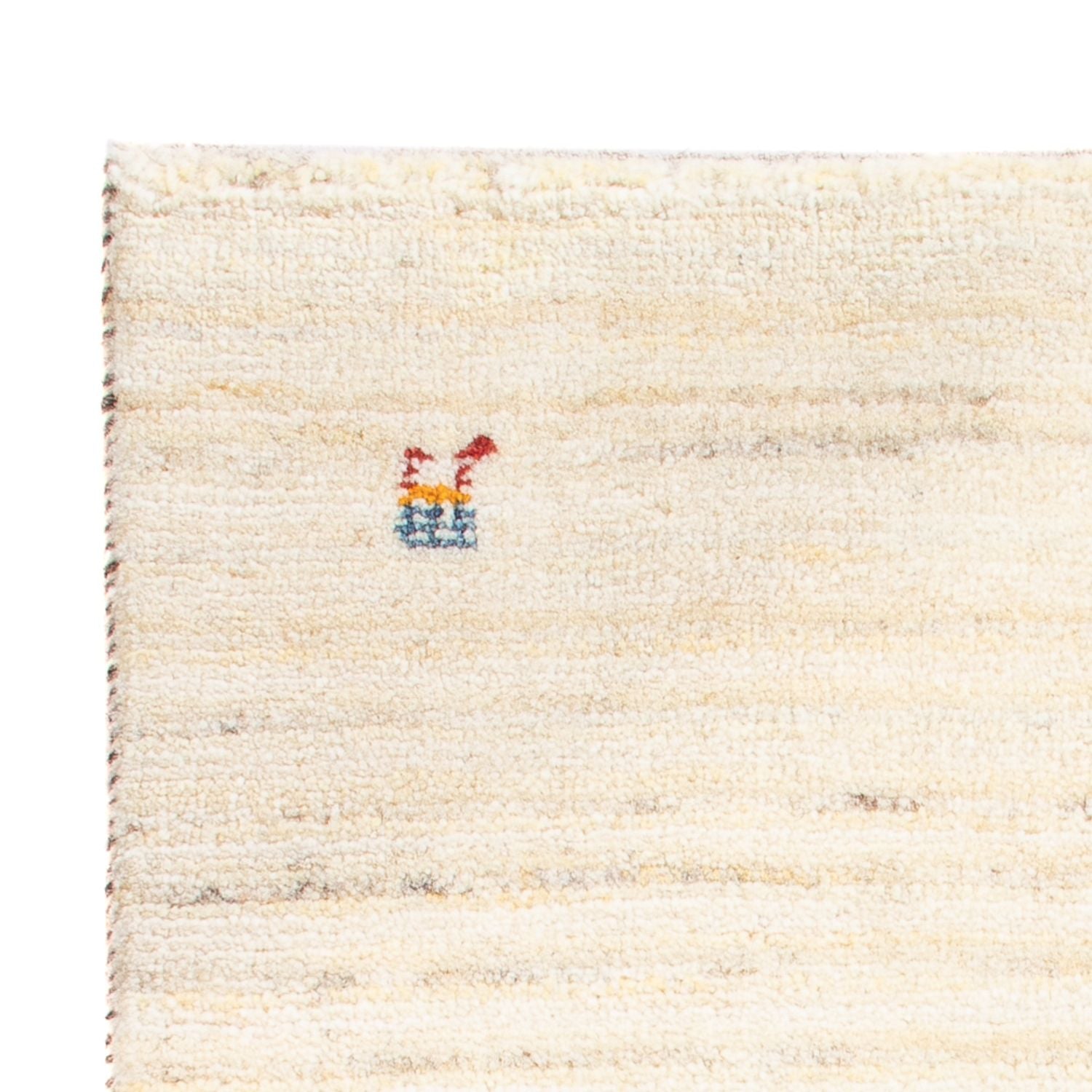 Tapis Gabbeh - Persan - 86 x 60 cm - beige