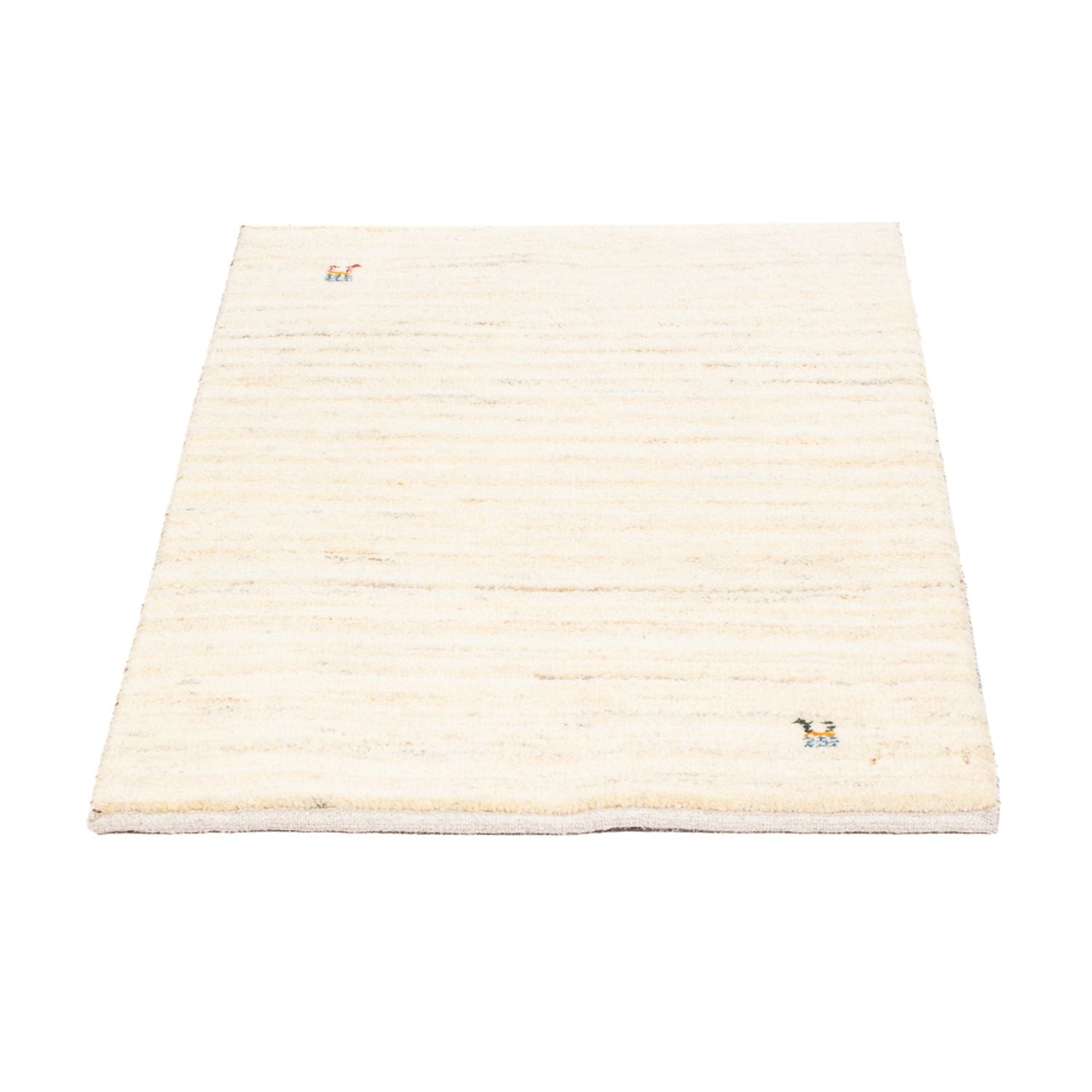 Tapis Gabbeh - Persan - 86 x 60 cm - beige
