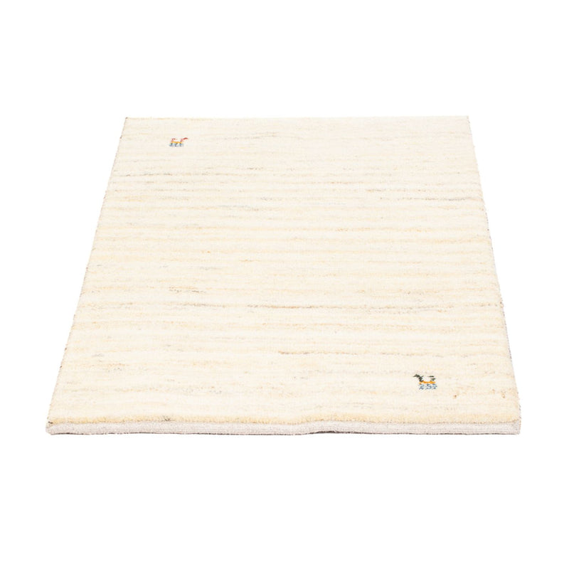 Tapis Gabbeh - Persan - 86 x 60 cm - beige