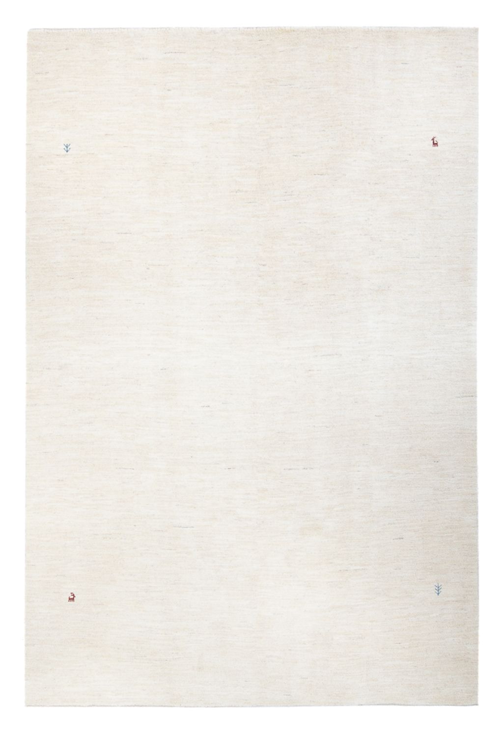 Tapis Gabbeh - Persan - 292 x 202 cm - blanc