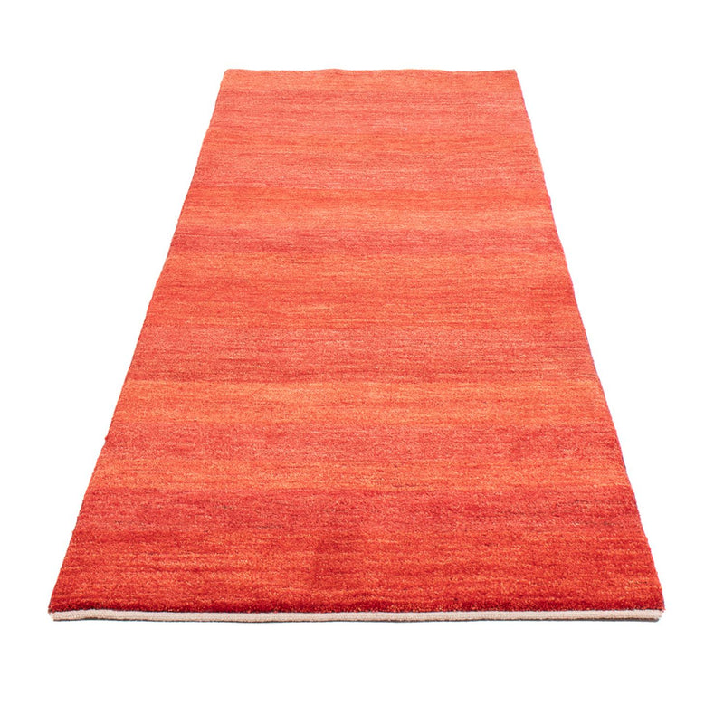 Tapis de couloir Tapis Gabbeh - Persan - 248 x 82 cm - rouge
