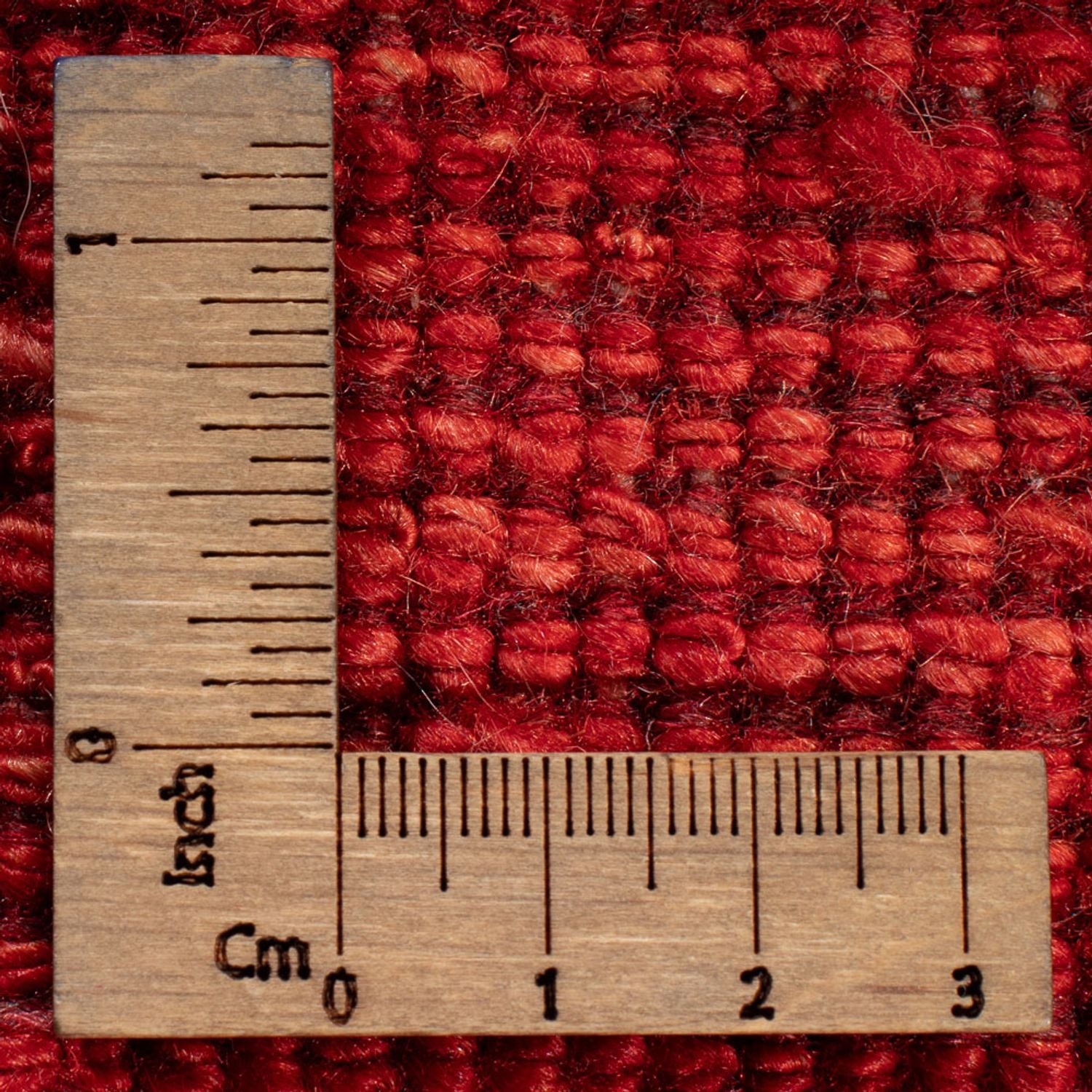 Tapis de couloir Tapis Gabbeh - Persan - 248 x 82 cm - rouge