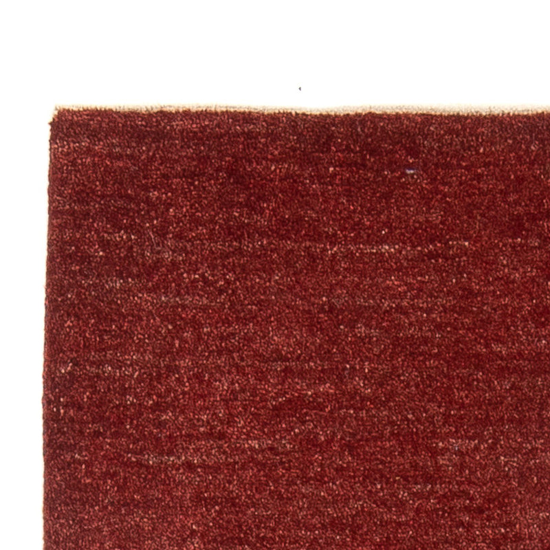 Tapis de couloir Tapis Gabbeh - Persan - 195 x 82 cm - rouge foncé