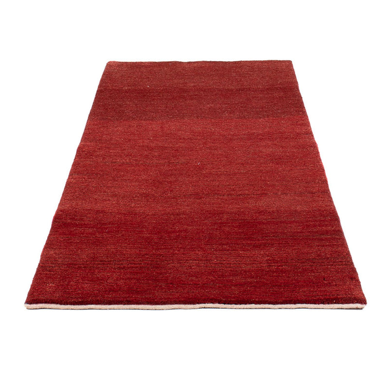 Tapis de couloir Tapis Gabbeh - Persan - 195 x 82 cm - rouge foncé