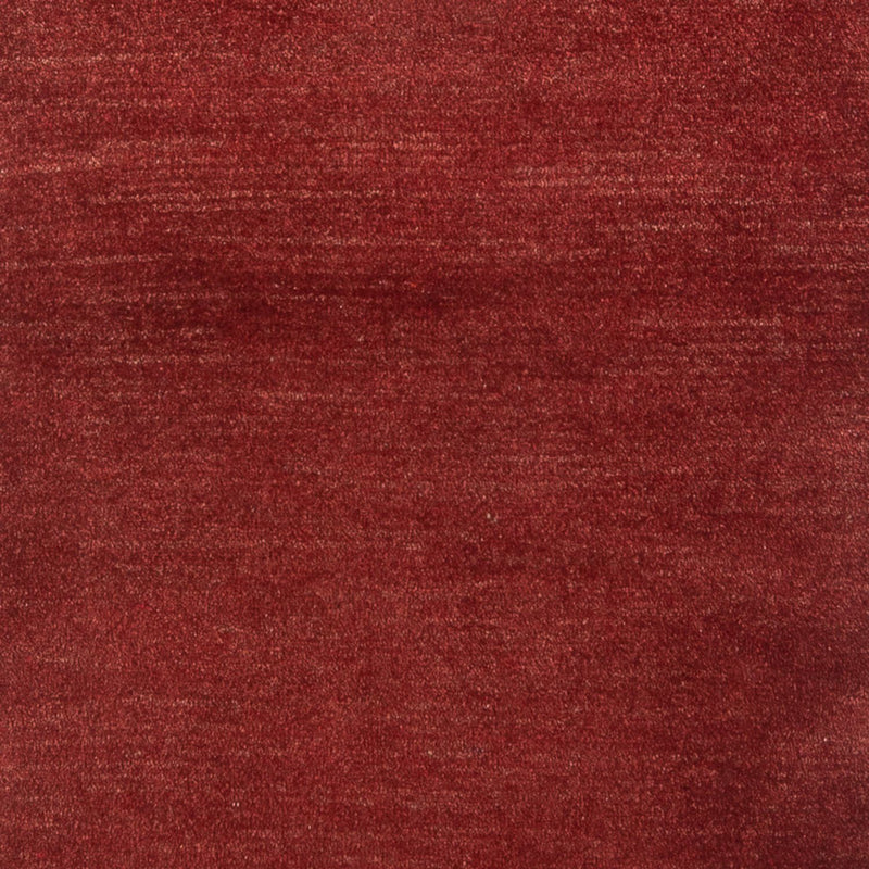 Tapis de couloir Tapis Gabbeh - Persan - 197 x 82 cm - rouge foncé
