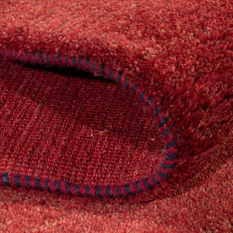 Tapis de couloir Tapis Gabbeh - Persan - 197 x 82 cm - rouge foncé