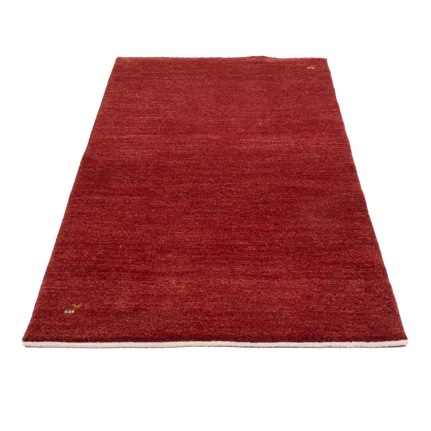 Tapis de couloir Tapis Gabbeh - Persan - 197 x 82 cm - rouge foncé