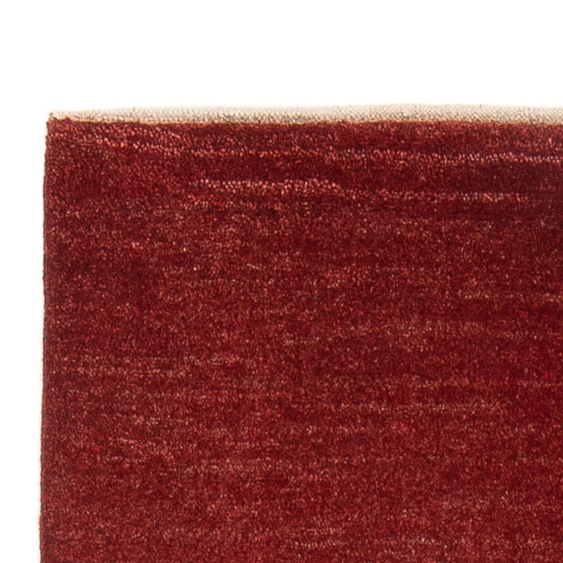 Tapis de couloir Tapis Gabbeh - Persan - 196 x 84 cm - rouge foncé