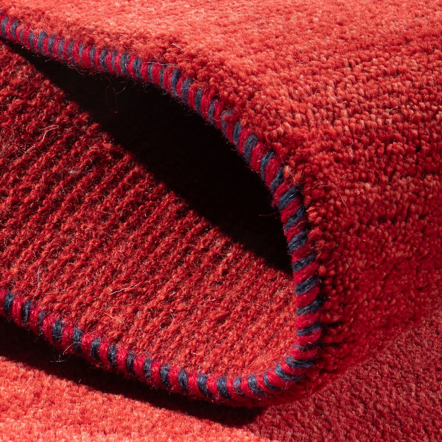 Tapis Gabbeh - Persan - 84 x 60 cm - rouge