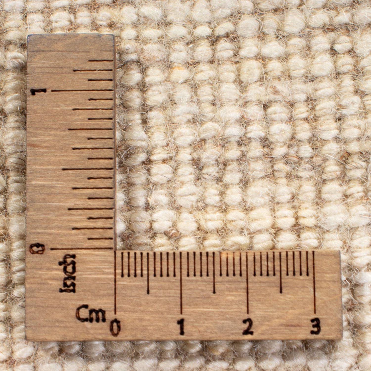 Tapis Gabbeh - Persan - 193 x 150 cm - blanc