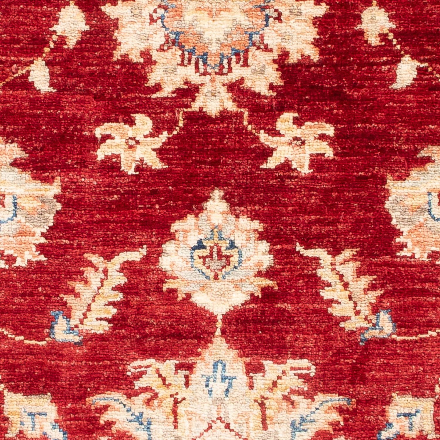 Ziegler Teppich - 90 x 62 cm - rot