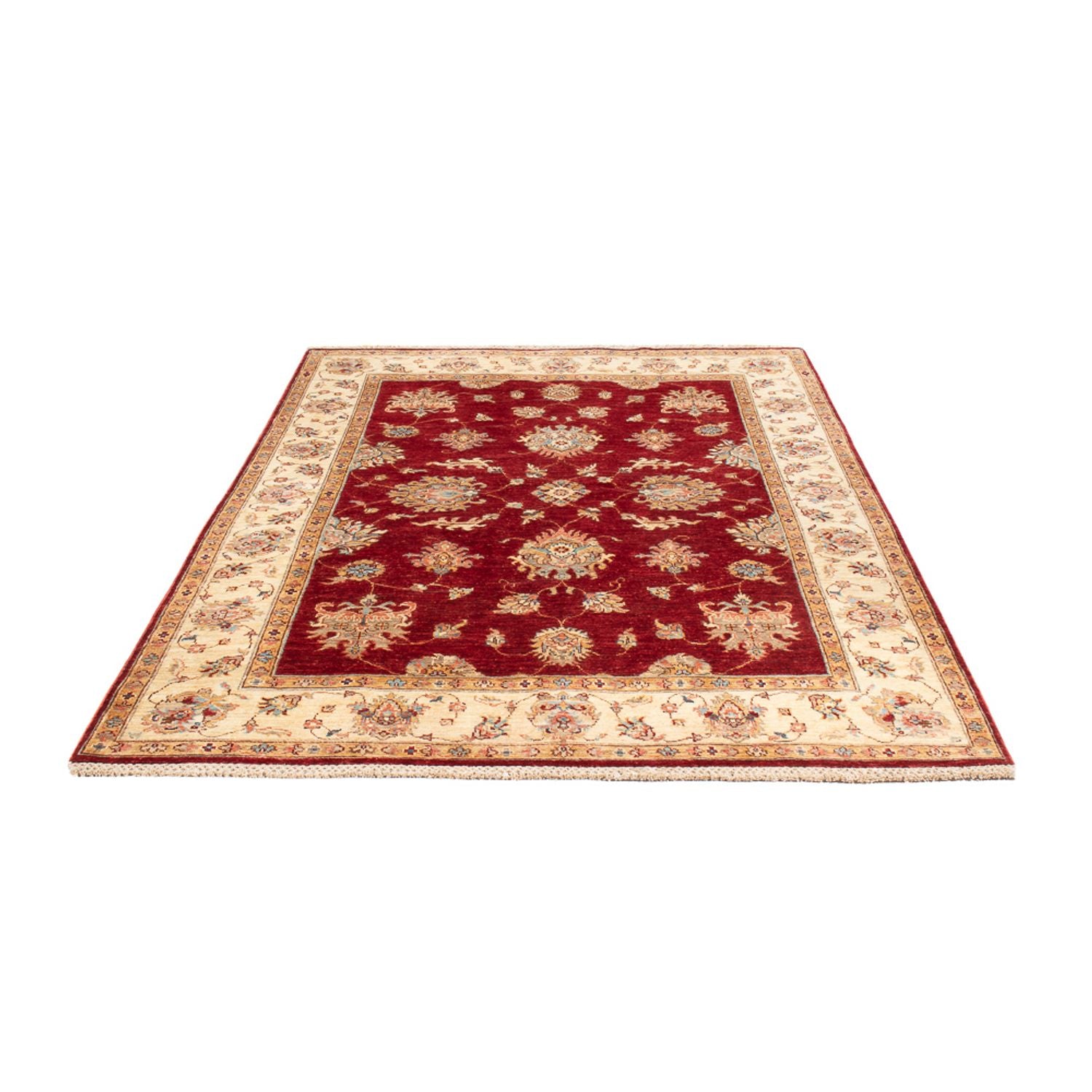 Ziegler Teppich - 208 x 148 cm - rot