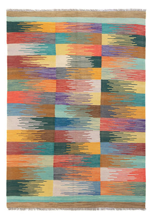 Tapis Kelim - Tendance - 240 x 163 cm - multicolore