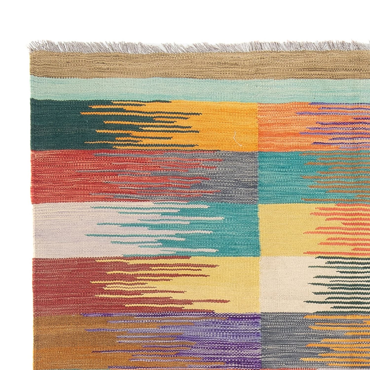 Tapis Kelim - Tendance - 240 x 163 cm - multicolore